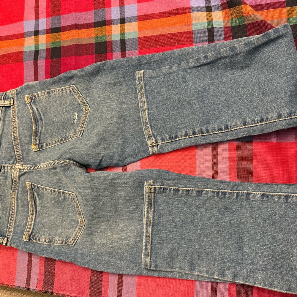 Classic Blue Distressed Jeans - Picture 4 of 4